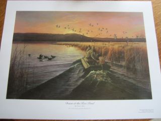 2011 Ducks Unlimited Illinois Sponsor print Limited Edition by Dennis