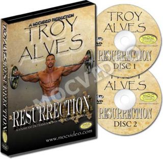 Troy Alves Resurrection DVD Mr Olympia Bodybuilding
