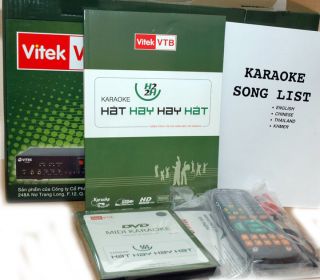 Vitek VK400 Vietnamese Karaoke Player  USB Record