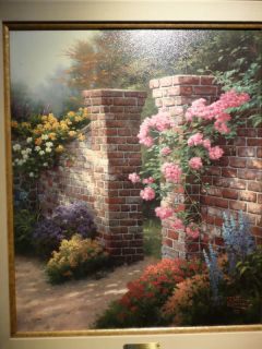 Thomas Kinkade The Rose Garden s N Canvas 602 2950
