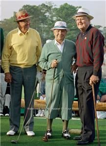 Gene Sarazen Sam Snead Byron Nelson 1984 Photo PGA Golf Augusta