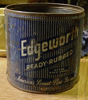 Edgeworth Ready Rubbed Tobacco Tin