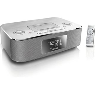  Alarm Clock Radio W/ Apple iPod iPhone 3g 4 4s Dock Station + Remote