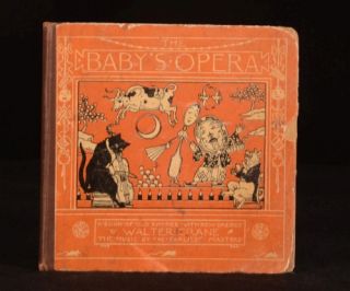 c1870 The Babys Opera Walter Crane Illustrated Nursery Rhymes