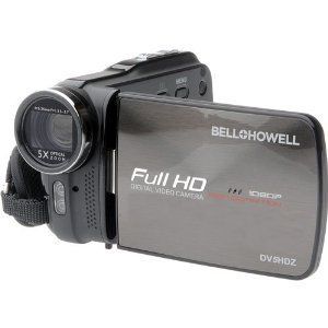  Howell DV5HDZ Slim 1080p HD Digital Video Camcorder with Optical Zoom
