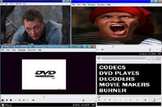 DVD Player Burner Movie Maker Codecs Decoder Software