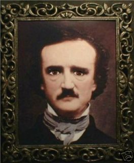 Haunted Edgar Allan Poe Photo Eyes Follow You