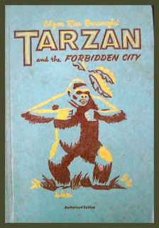 Tarzan and The Forbidden City 1952 Edgar Burroughs H C