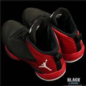 Used Nike Jordan Fly Dwyane Wade 2 Miami Heat Black Red Away Size 8