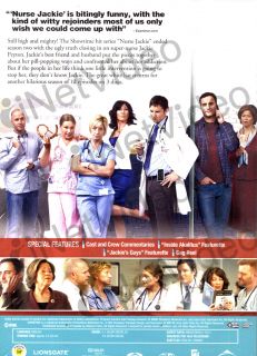 nurse jackie season three 3 boxset cana new dvd original title nurse