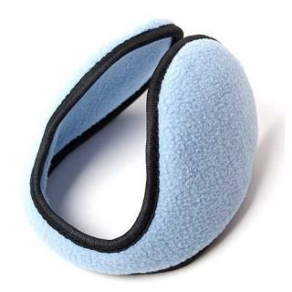  FLEXIBLE Compact Lightweight Winter Pad Ear Muffs Warmers Wraps Blue