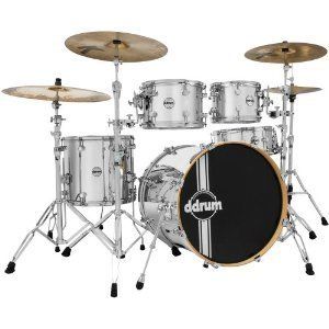 DDRUM 5PC DRUM SET SHELL PACK CHROME FINISH BEST DEAL ON 