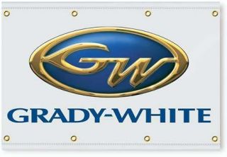 Grady White Logo Horizontal Banner 4 x 6