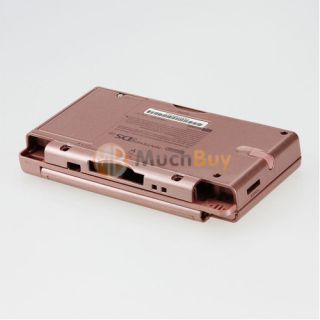 New Metal Rose Pink Shell for Nintendo DS Lite Hinge