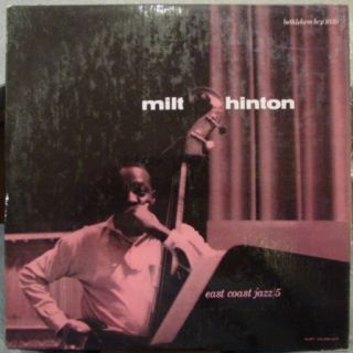 MILT HINTON east coast jazz no 5 LP Mint  BCP 1020 Vinyl 1955 Record