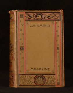 1884 88 2vol Longmans Magazine Volumes III and XI Literary Magazine