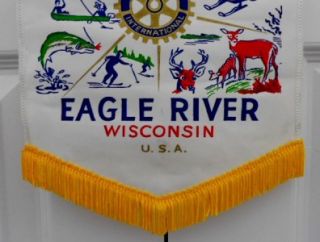 Vintage Rotary Club Eagle River Wi Vacation Paradise Snowmobile