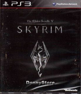 The Elder Scrolls V 5 Skyrim PS3 Game Brand New SEALED