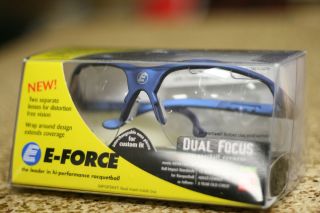 Force E Force Dual Focus Racquetball Eyewear Eyeguard Eforce