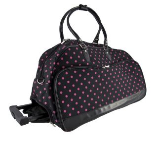 this fashionable duffel bag is perfect for the weekend traveler made