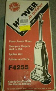 HOOVER ELECTRIC CARPET SHAMPOO FLOOR POLISHER SCRUBBER F4255 NEW
