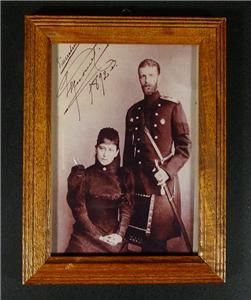 Antique Russian Photo Grand Duke Sergei & Grand Duchess Elizabeth