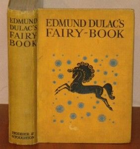 Edmund Dulacs Fairy Book 1924 16 Tipped in Colour Plates Buried Moon