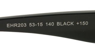 New Ed Hardy Eyeglasses EHR 203 Readers Black Tatoo