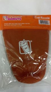 DUNKIN DONUTS LARGE 32oz ICE COFFEE KOOZIE BRAND NEW IN PACKAGE