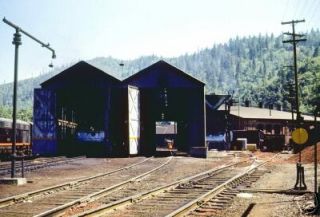 Southern Pacific Dunsmuir CA Engine House