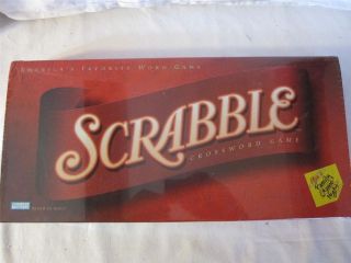 Scrabble Game Parker Brothers 2001 Version Factory SEALED
