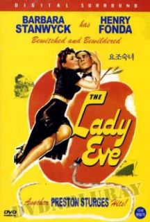 The Lady Eve DVD 1941 New Henry Fonda Barbara Stanwyck