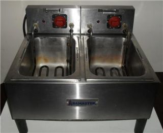 commercial abamaster electric countertop deep fryer
