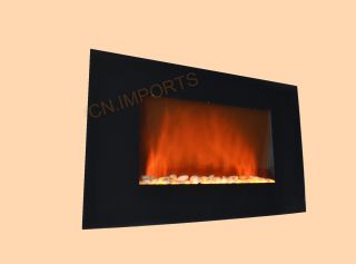 Electric Fireplace Heater Flame Effect with multi color Back Light