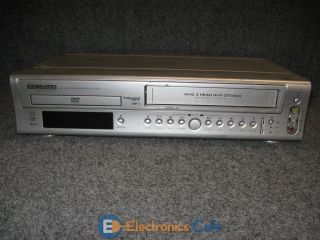 Sylvania SSD800 DVD Player 4 Head VHS VCR Video Cassette Recorder