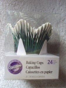 Wilton Grass Baking Cups Cupcakes Liners New 415 7051