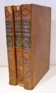 The Works of Sir Joshua Reynolds 3 Vol Set Malone 1809