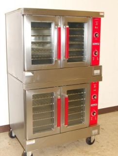 Vulcan Double Stack Electric Convection Oven VC4ED