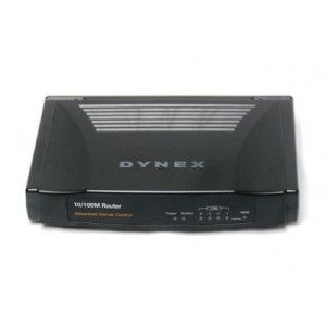 Dynex DX E402 Ethernet Broadband Router 4 port switch 10/100 Mbps