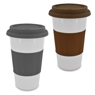 16 oz ceramic eco travel coffee mug