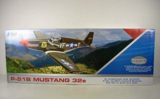 Flite P 51B Mustang 32E ARF RC Airplane EFL4575