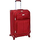 NEW Ellen Tracy Luggage Lisbon 25 Upright Twister Suitcase Red