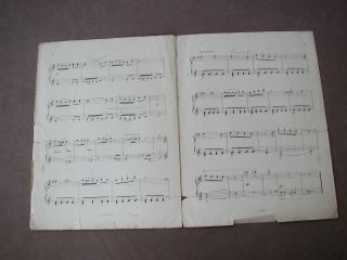 1903 Cricket + the Bumble Bee Piano Solo George Chadwick Sheet Music