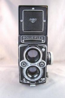 Vintage Rolleiflex 3 5F TLR 6x6 Camera w Xenotar f 3 5 75mm Lens