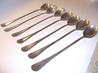 Victor s Co A 1 Is Silverplate Iced Tea Spoons 8 Plus Two Edward Don