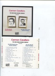 Carmen Cavallaro Eddy Duchin The Good Music Record Co Audio Music CD
