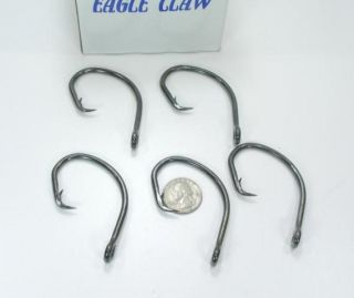 Eagle Claw 18 0 Lazer Sharp Circle Sea Hook L2045 100pk