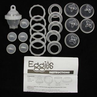 Eggies as Seen on TV Hard Boiled Egg Cookers Makers