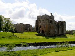 Brougham Castle , where George Clifford was born, was a residence of