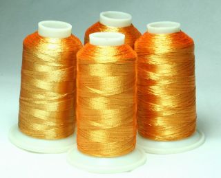 New Christmas Gold Metallic Machine Embroidery Threads Kit